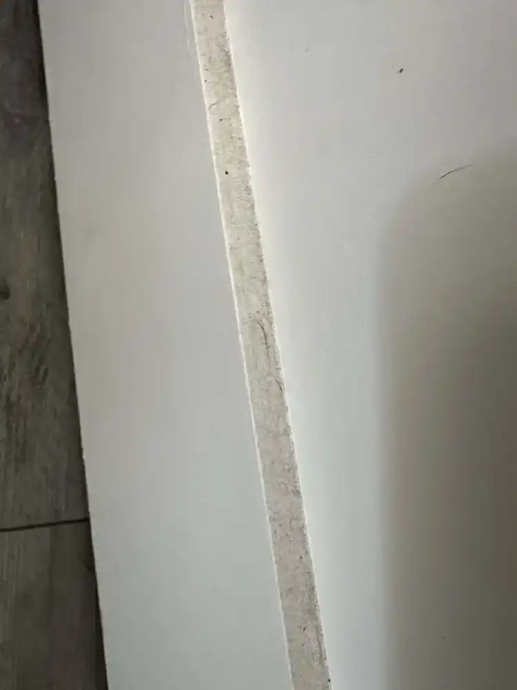 Baseboard detail cleaning before cleaning