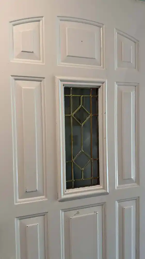 Door detail cleaning after cleaning