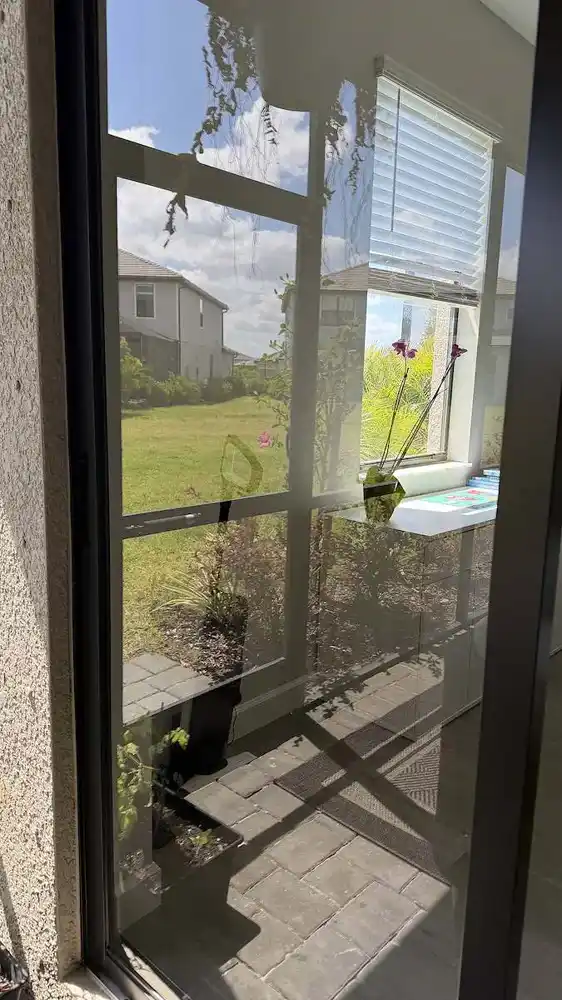 Window detail cleaning after cleaning